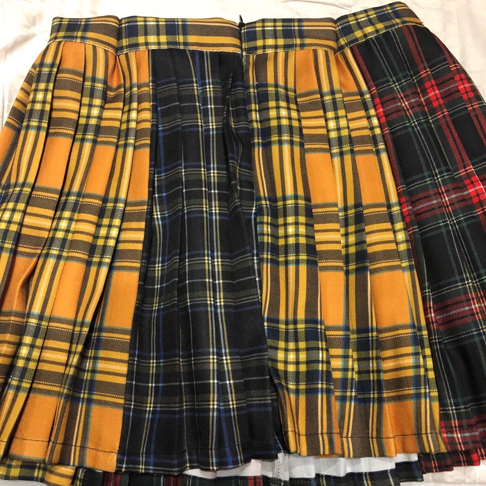 Flannel skirt
